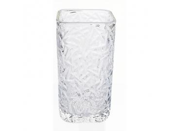 方口鉆石紋玻璃直杯